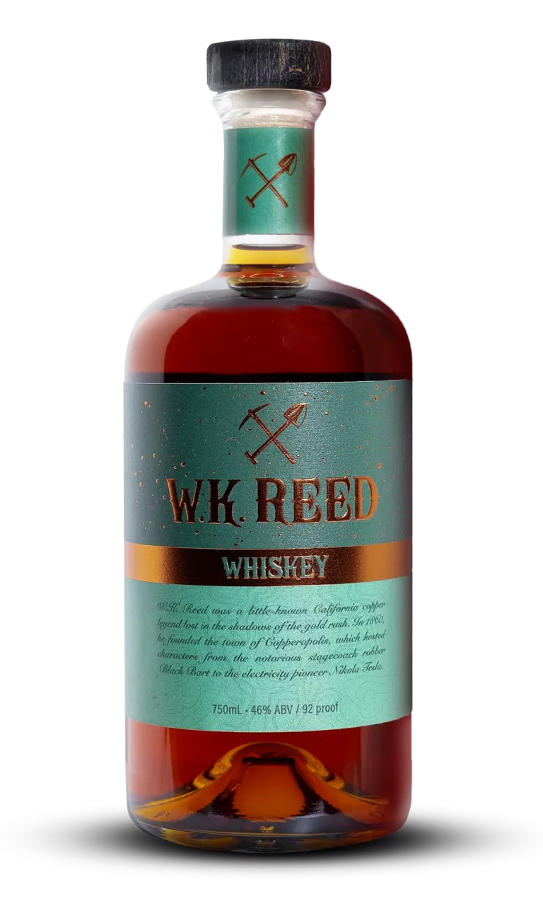 a delicious bottle of w.k. reed whiskey